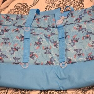 Blue Stitch Cooler Tote